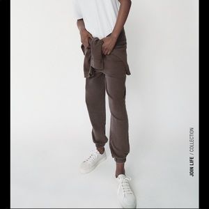 Zara Washed Effect Jogger Pants